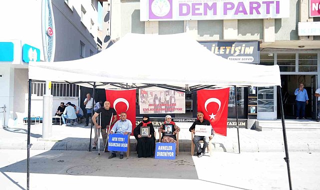 Muş'ta annelerin evlat nöbeti 163. haftaya girdi