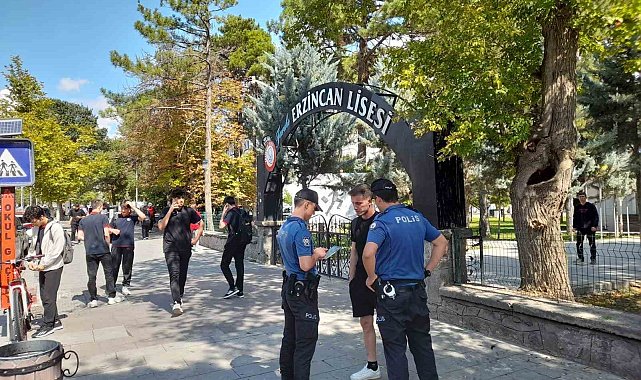 Okul çevrelerinde denetimler sürüyor