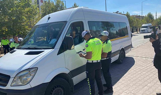 Okul çevrelerinde ve servis araçlarında güvenlik önlemleri arttırıldı