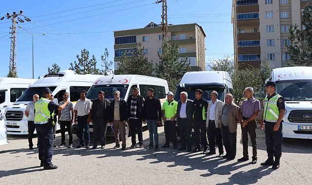 Oltu'da öğrenci servislerine denetim