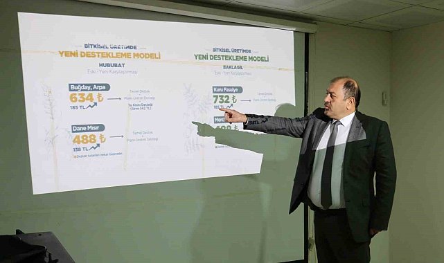 Refahiye'de çiftçilere yönelik bilgilendirme toplantısı yapıldı