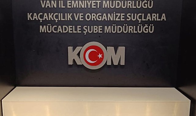 Van'da 66 milyon TL değerinde kaçak altın ele geçirildi