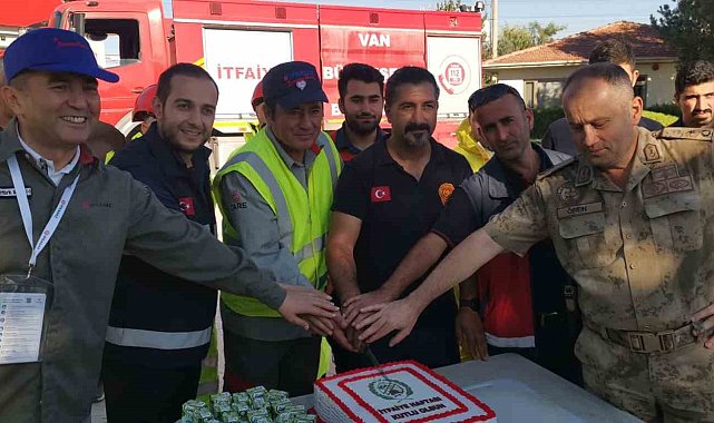 Van'da LPG yangınlarına müdahale tatbikatı yapıldı