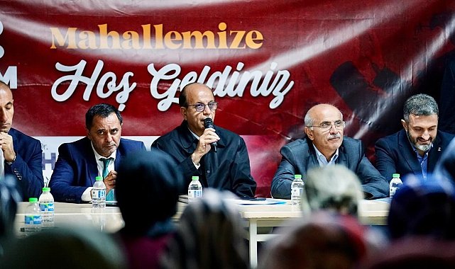 'Başkanım Yanımda' toplantıları, Yeşilyurt'taki yeni dönem yatırımlarına ışık tutuyor