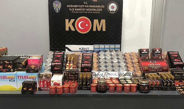Ağrı'da kaçakçılık operasyonları