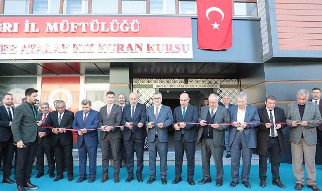 Ağrı'da hayırsever vatandaş tarafından yaptırılan Kuran Kursu hizmete açıldı