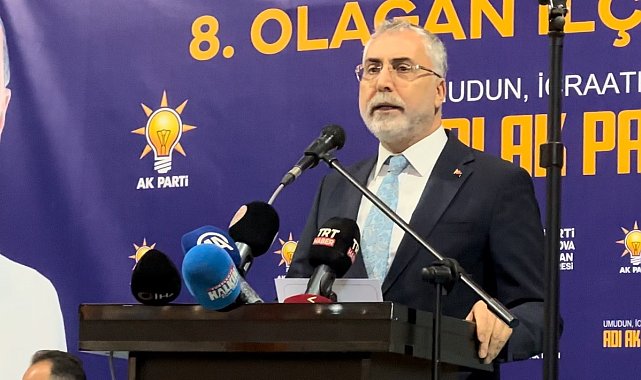 Bakan Işıkhan, AK Parti Yüksekova 8. Olağan İlçe Kongresi'ne katıldı
