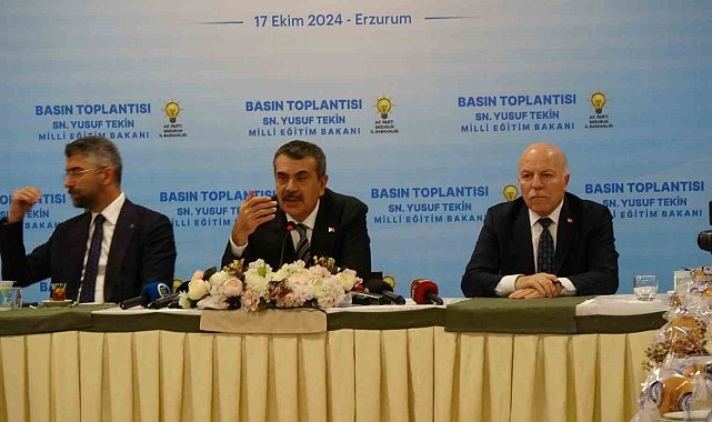 Bakan Tekin öğretmen atamalarıyla ilgili konuştu
