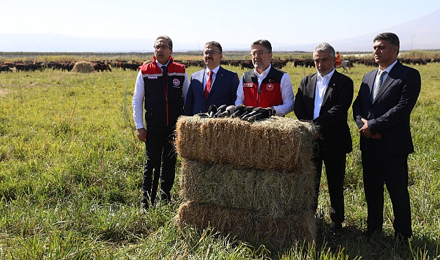 Bakan Yumaklı, hayvancılıkta üretimi geliştirme projesi hakkında konuştu