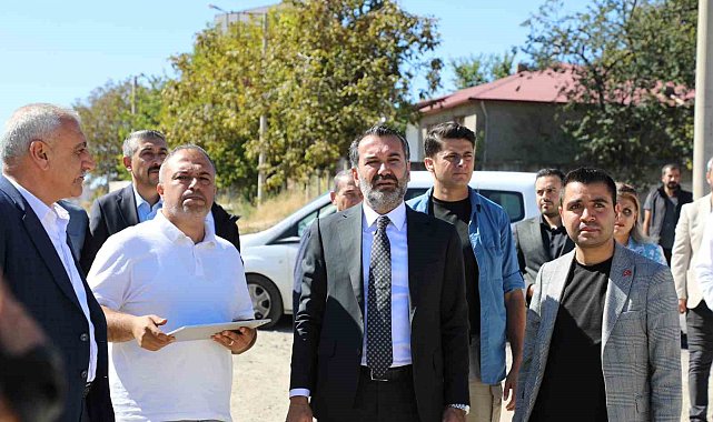 Başkan Şerifoğulları, Hicret Mahallesi'nde incelemelerde bulundu