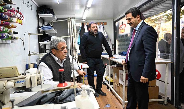 Başkan Taşkın Kanalboyu esnafıyla buluştu