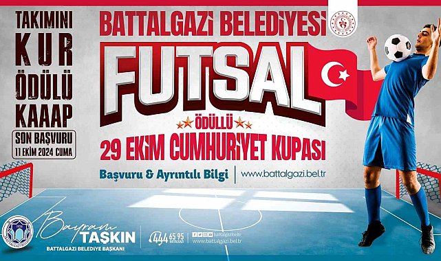 Battalgazi'de futsal turnuvası