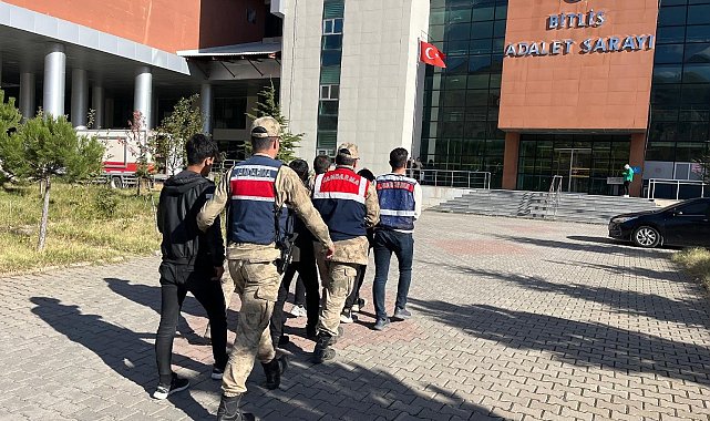 Bitlis'te terör operasyonu: 9 gözaltı