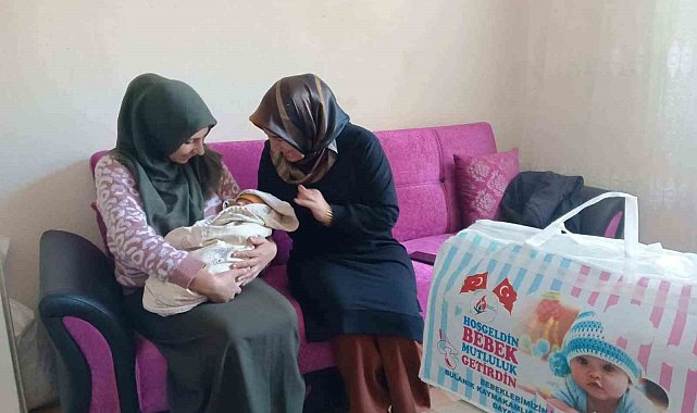 Bulanık'ta 'Hoşgeldin Bebek' projesi hayata geçirildi