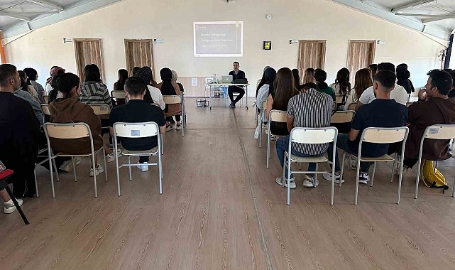 Çemişgezek MYO öğrencilerine oryantasyon eğitimi