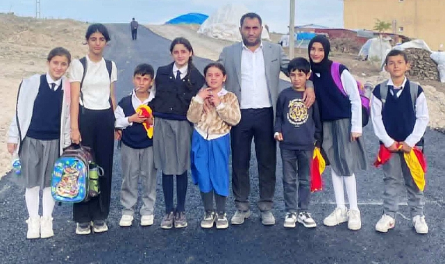 Digor Mahallesi ilk defa asfaltla tanışıyor