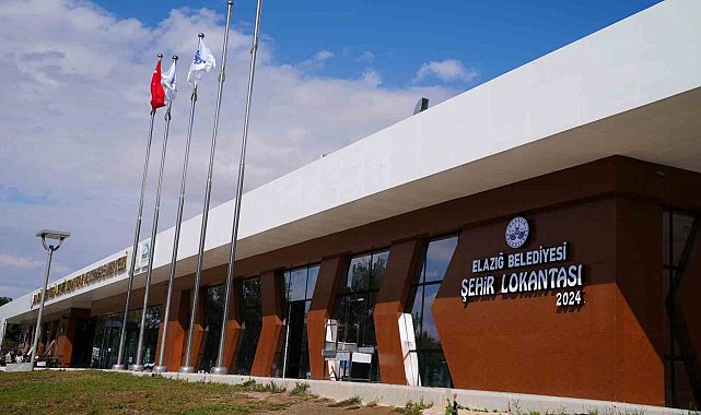 Elazığ belediyesi Şehir Lokantası, açılışa hazır