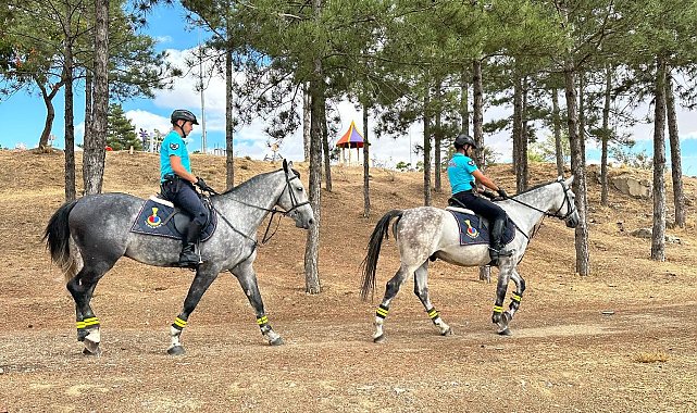 Elazığ&#039;da atlı birlikler görev başında