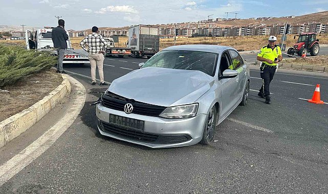 Elazığ'da trafik kazası: 2 yaralı