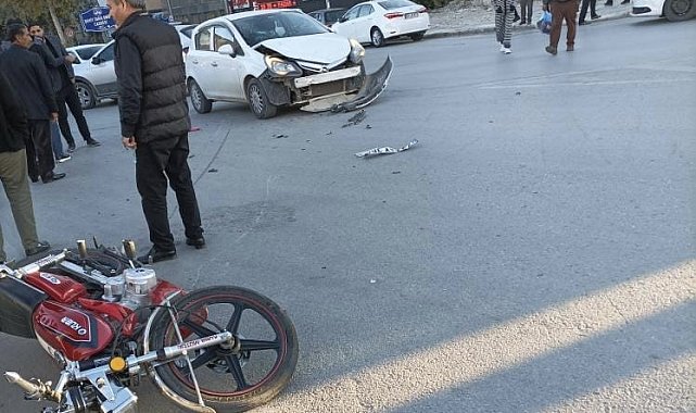 Elazığ'da trafik kazası: 2 yaralı