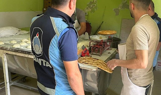 Elazığ'da zabıta ekipleri market, fırın ve kasapları denetledi