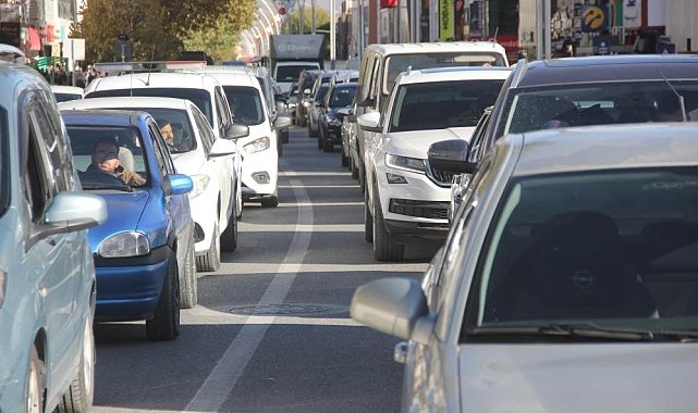 Erzincan'da araç sayısı 75 bin 803 oldu
