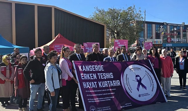 Erzincan'da "Meme Kanseri Farkındalık" ayı kapsamında etkinlik düzenlendi