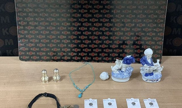 Erzurum'da 17 adet tarihi eser ele geçirildi
