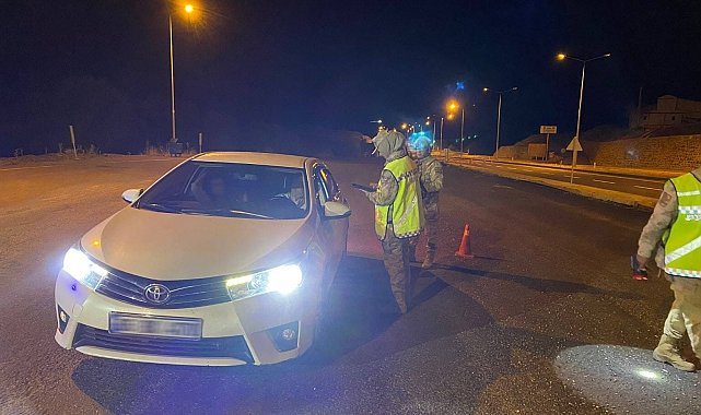 Erzurum'da düzensiz göçle mücadele operasyonu