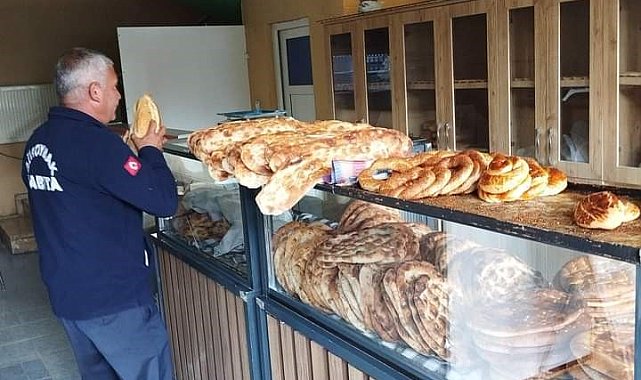 Güroymak'ta fırınlar denetlendi