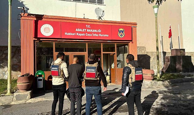Hakkari'de 23 yıl cezası bulunan 1 şahıs tutuklandı