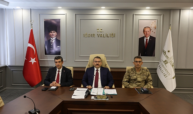 Iğdır Valisi Turan, güvenlik güçlerinin çalışmalarını anlattı