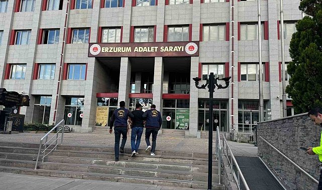 Jandarma Erzurum'da aranan 43 şahsı yakaladı