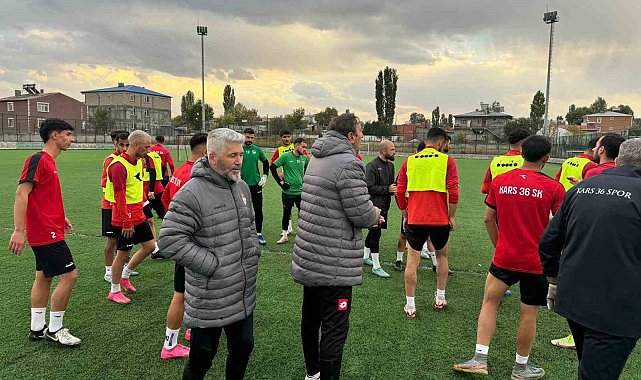 Kars 36 Spor 1926 Bulancak Spor maçı hazırlıklarını sürdürüyor