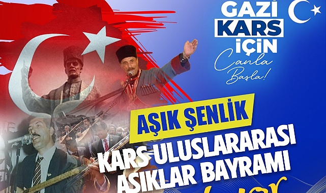Kars'ta Aşıklar Bayramı şöleni yaşanacak