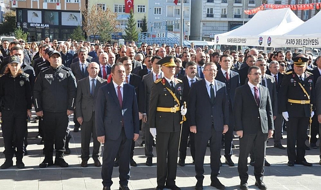 Kars'ta Cumhuriyet Bayramı kutlaması