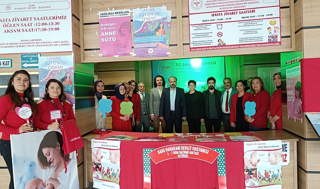 Kars'ta emzirme haftası etkinlikleri devam ediyor
