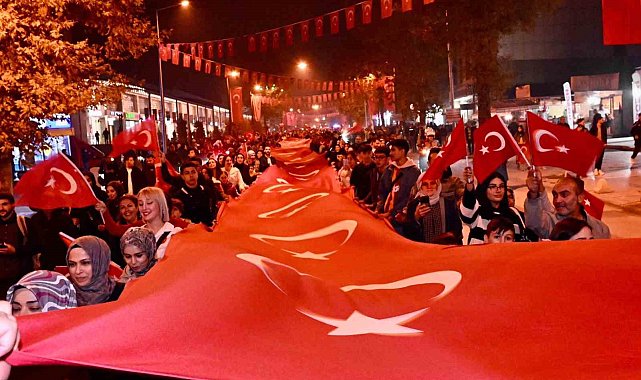 Malatya'da Cumhuriyet coşkusu
