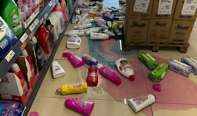 Malatya'da deprem anında yaşananlar kameralara yansıdı