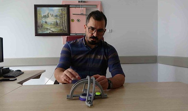 Malatya'da kalça ameliyatlarında kullanılacak yeni bir aparat geliştirildi