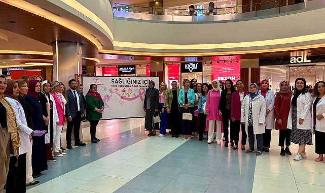 MalatyaPark AVM'de Kanser Haftası etkinliği düzenlendi