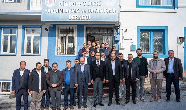 MHP İl Başkanı Yurdagül'den Din Görevlileri Yardımlaşma ve Dayanışma Derneğine ziyaret