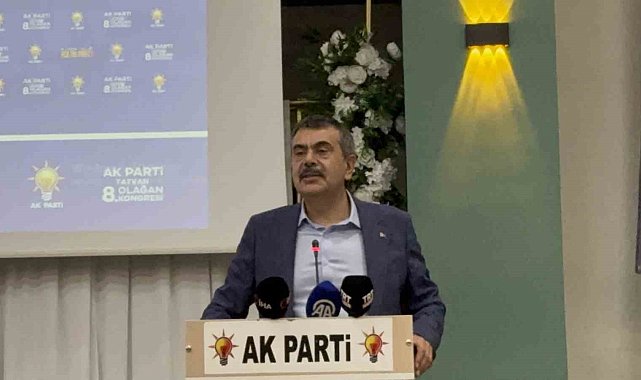 Milli Eğitim Bakanı Tekin, Tatvan'da konuştu: "Türkiye artık demokratik olgunluk düzeyi, çağdaş demokrasiler düzeyine gelmiş bir ülke"