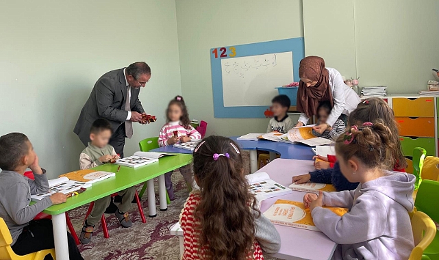Müftü Yıldız, Kur’an kurslarını ziyaret etti