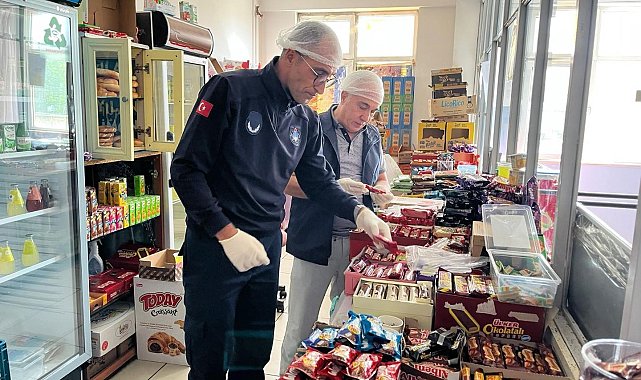 Okul kantinleri denetlendi