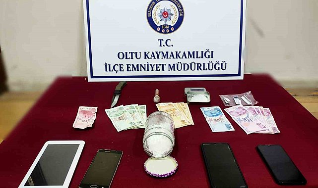 Oltu'da uyuşturucu operasyonu