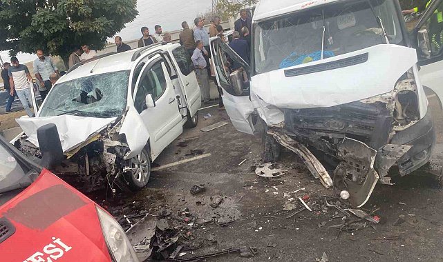 Patnos'ta trafik kazası: 2'si ağır 8 kişi yaralandı