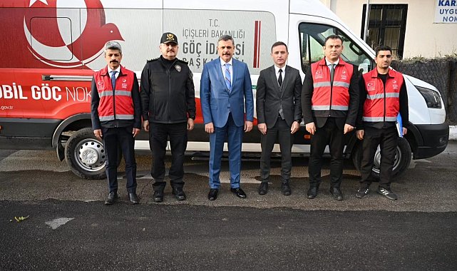 "Mobil göç aracı işlemleri hızlandırıyor"