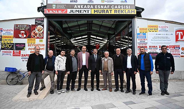 Taşkın: "Esnaflarımızın yanındayız"