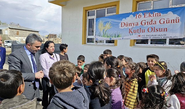 Tekman'da Dünya gıda günü etkinliği